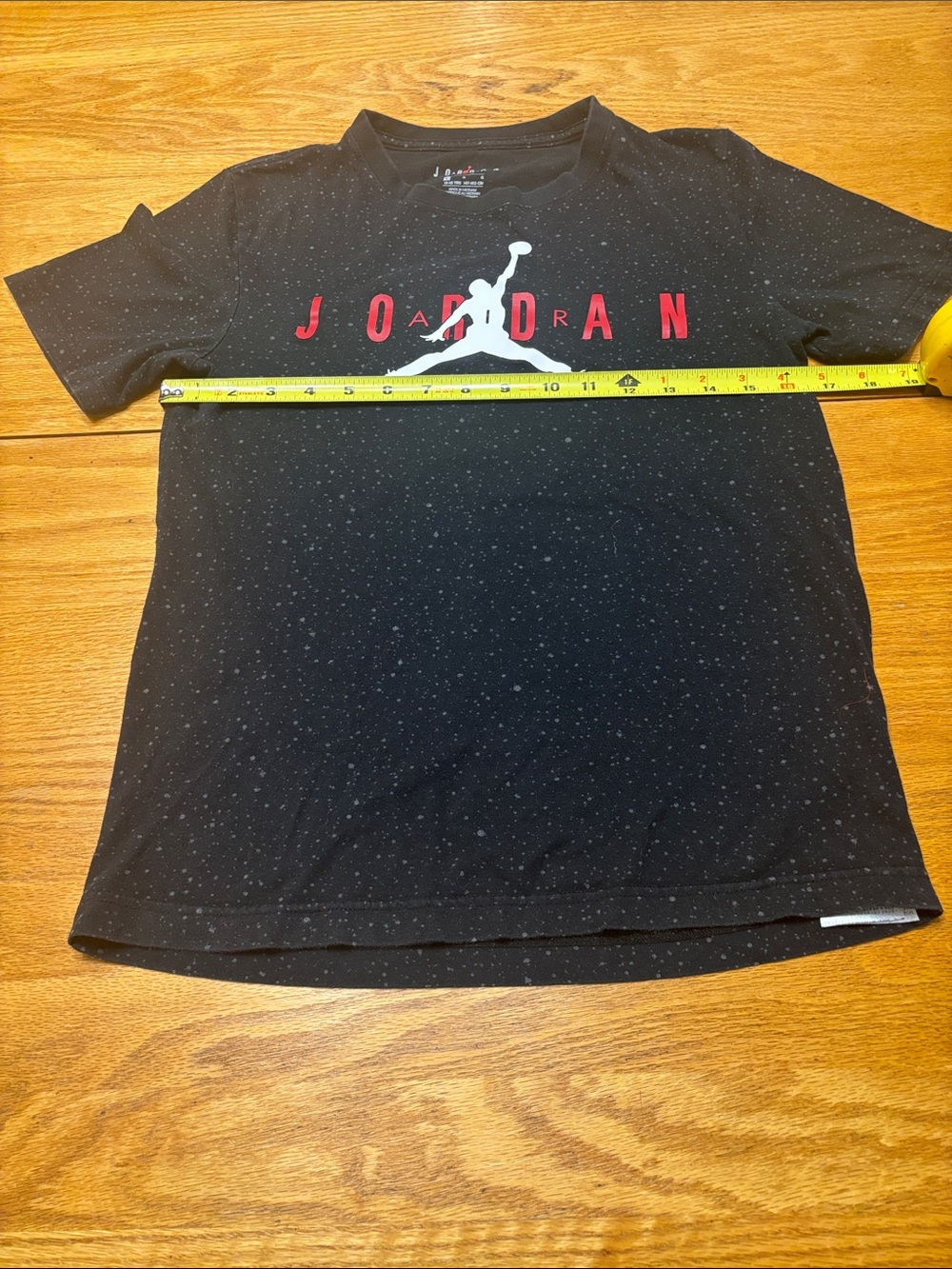 Jordan Kids Red and Black Athletic Shorts and Tee Set - Picture 9 of 13
